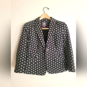 Vince Camuto Diamond Print Blazer